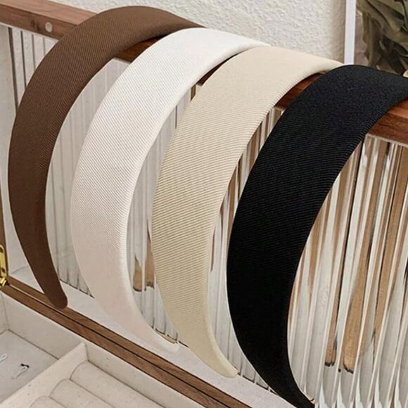 Headbands for Women Non Slip Trendy Headbands for Women’s Hair 1 inch Wide Cute - Picture 2 of 7